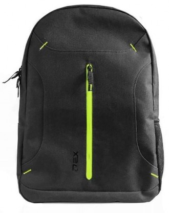 
 Легкий рюкзак для ноутбука 16 дюймів D-LEX LX670РBK 18L Чорний Стильний та пра. . фото 3