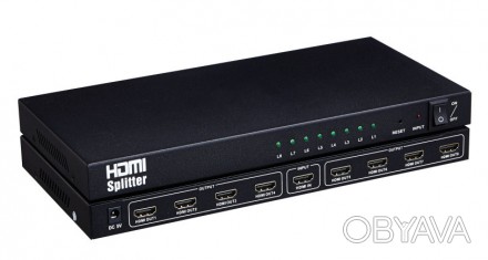  Сплиттер позволяет продублировать изображение и звук от любого источника HDMI с. . фото 1