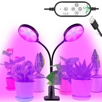 Фитолампа светодиодная с USB контроллером позволит выращивать различные растения. . фото 4