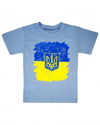 Футболка дитяча "Моя Україна", Блакитний, 116 (6 років). Харьков. фото 1 Футболка дитяча "Моя Україна", Блакитний, 116 (6 років). Харьков. фото 1