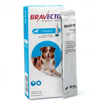 Ціна за 1 піпетку
Бравекто Spot-On - сучасний ефективний інсектоакарицидний преп. . фото 2