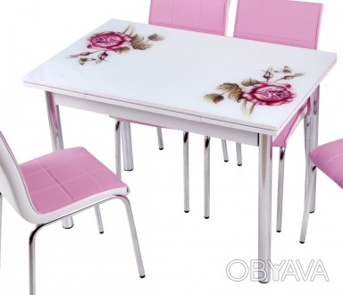 
Стол обеденный с оригинальным декором практичен и удобен и станет украшением Ва. . фото 1