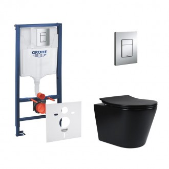 Набір інсталяція 4 в 1 Grohe Rapid SL 38772001 + унітаз з сидінням Qtap Scorpio . Ивано-Франковск. фото 1 Набір інсталяція 4 в 1 Grohe Rapid SL 38772001 + унітаз з сидінням Qtap Scorpio . Ивано-Франковск. фото 1