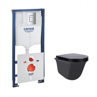 Набір інсталяція 4 в 1 Grohe Rapid SL 38772001 + унітаз з сидінням Qtap Virgo QT. Ивано-Франковск. фото 1 Набір інсталяція 4 в 1 Grohe Rapid SL 38772001 + унітаз з сидінням Qtap Virgo QT. Ивано-Франковск. фото 1