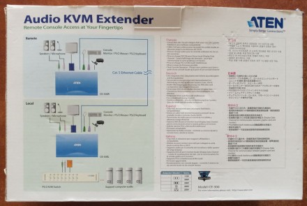 КВМ-аудиоудлинитель ATEN CE300 Audio KVM Extender
Мы занимаемся продажей компьют. . фото 3