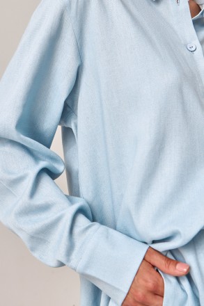 Женский костюм Stimma Газания. Костюм с однотонной ткани, состоит из штанов и ру. . фото 5