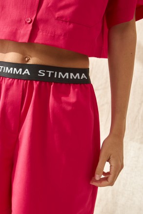 Женский костюм Stimma Мерион. Костюм с однотонной ткани, состоит из шорт и рубаш. . фото 4