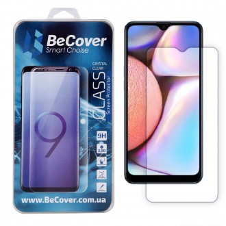 Защитное стекло BeCover для Samsung Galaxy A10s SM-A107 Crystal Clear Glass 
 
О. . фото 3