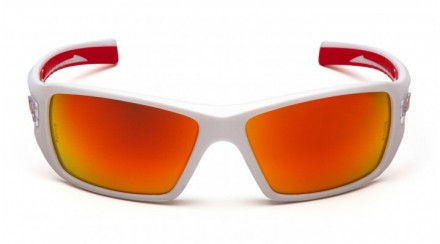 Очки велосипедные Pyramex Velar White красные зеркальные
Спортивные очки VELAR о. . фото 3