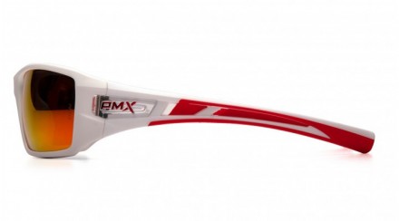Очки велосипедные Pyramex Velar White красные зеркальные
Спортивные очки VELAR о. . фото 4