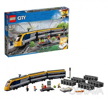 
Lego City Пассажирский поезд 60197
 
Отправляйся на железнодорожную станцию, чт. . фото 1