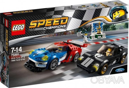 
Подготовь к гонке удивительные модели Champions 2016 Ford GT и 1966 Ford GT 40 . . фото 1