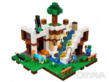 
Набор LEGO 21134 Minecraft расскажет нам о жизни Стива и Алекс в их доме, котор. . фото 1