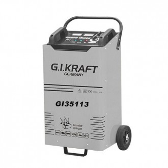 Пусковое зарядное устройство 12/24V, 1500A, 380V G.I.KRAFT GI35113. Житомир. фото 1 Пусковое зарядное устройство 12/24V, 1500A, 380V G.I.KRAFT GI35113. Житомир. фото 1