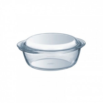 Кастрюля стеклянная PYREX ESSENTIALS 207A000/7143 (1.1л+0.3л). . фото 2