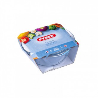 Кастрюля стеклянная PYREX ESSENTIALS 207A000/7143 (1.1л+0.3л). . фото 3