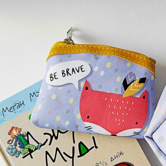 Кошелёк детский KID Be brave лисичка (EDKSH_20M011_ZHL). Черновцы. фото 1 Кошелёк детский KID Be brave лисичка (EDKSH_20M011_ZHL). Черновцы. фото 1