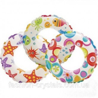 Яркий, оригинально раскрашенный, надувной круг для Вашего ребенка, от 2-3 лет, д. . фото 2