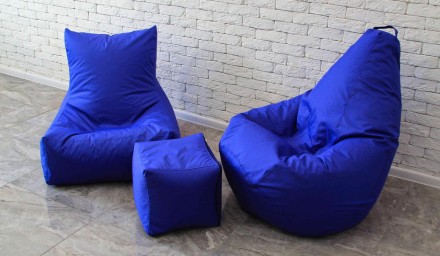 Набор мягкой мебели XL
Кресло мешок + груша + пуф 
 
 
Цена указана за набор! (к. . фото 2