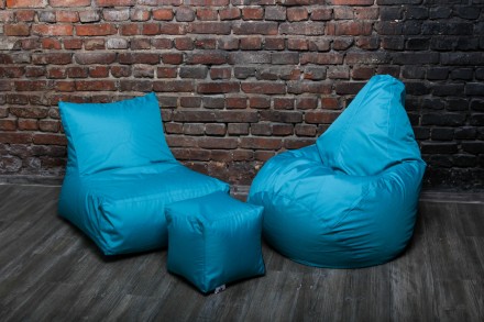 Набор мягкой мебели XL
Кресло мешок + груша + пуф 
 
Цена указана за набор! (кре. . фото 6