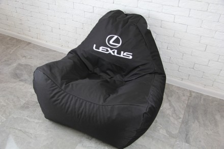 Кресло мешок мяч диван с логотипом Lexus XL oxford 
Мягкая мебель от украинского. . фото 8