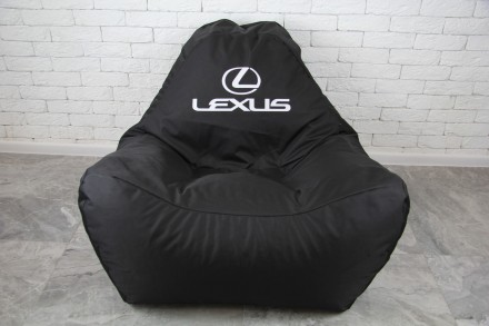 Кресло мешок мяч диван с логотипом Lexus XL oxford 
Мягкая мебель от украинского. . фото 5