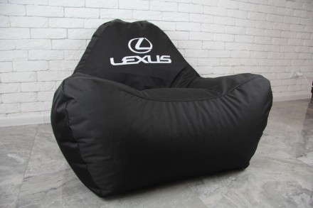 Кресло мешок мяч диван с логотипом Lexus XL oxford 
Мягкая мебель от украинского. . фото 7