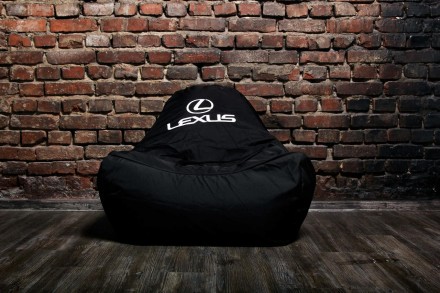 Кресло мешок мяч диван с логотипом Lexus XL oxford 
Мягкая мебель от украинского. . фото 2