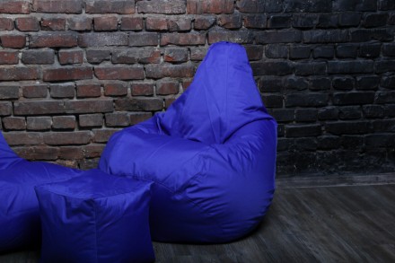 Набор мягкой мебели XL
Кресло мешок + груша + пуф 
 
 
Цена указана за набор! (к. . фото 9