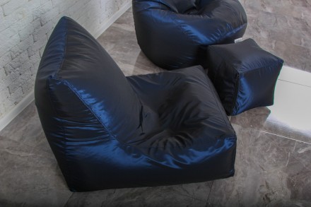 Кресло мешок груша пуф (набор) 
Цена указана за набор! (кресло груша, диванчик и. . фото 5