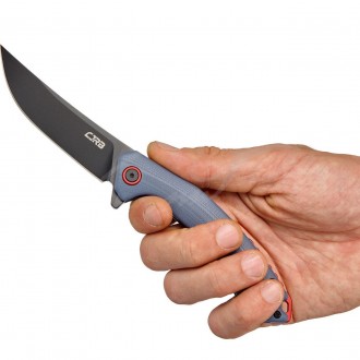 Нож CJRB Gobi Black Blade Gray blue, сталь AR-RPM9 
 
Полноразмерный складной но. . фото 2