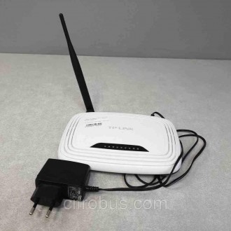 Wi-Fi-роутер, стандарт Wi-Fi: 802.11n, макс. скорость: 150 Мбит/с, коммутатор 4x. . фото 3