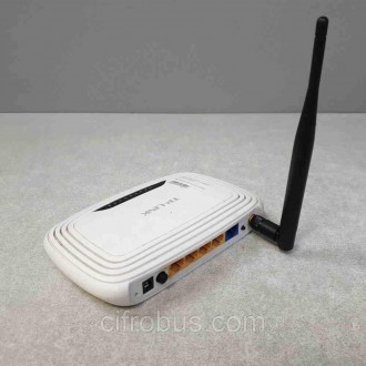 Wi-Fi-роутер, стандарт Wi-Fi: 802.11n, макс. скорость: 150 Мбит/с, коммутатор 4x. . фото 3