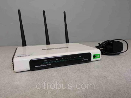 Wi-Fi-роутер, стандарт Wi-Fi: 802.11n, макс. скорость: 300 Мбит/с, коммутатор 4x. . фото 5