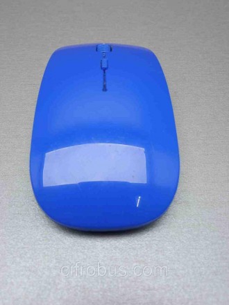 Ультратонічна бездротова миша 2,4 ГГц з приймачем Nano (беспровідною, чорною).
В. . фото 2