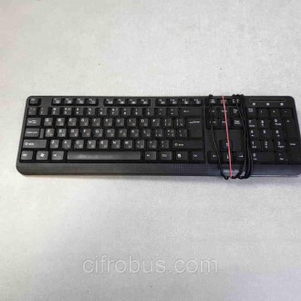 Провідна клавіатура, інтерфейс USB, для настільного комп’ ютера, класична констр. . фото 2
