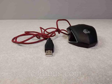 Мышь Gembird MUSG-001 для настольных ПК; проводное подключение; USB; сенсор: опт. . фото 5