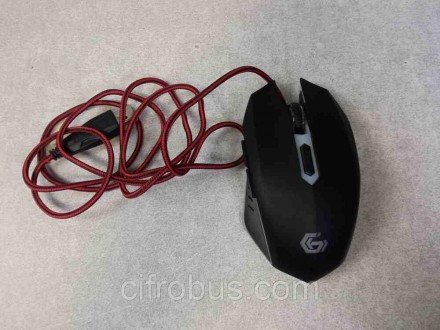 Мышь Gembird MUSG-001 для настольных ПК; проводное подключение; USB; сенсор: опт. . фото 4