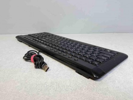 Клавиатура; для настольных ПК; проводное подключение; USB, PS/2; тип клавиш: мем. . фото 7