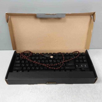 Особливістю ігрової клавіатури REAL-EL GAMING 8710 TKL Backlit є ергономічний іг. . фото 3