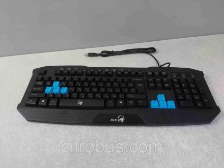 Клавіатура проводної Genius Scorpion K215 USB 
Тип клавіатури: Можливі
З' єднанн. . фото 3