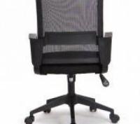 Сучасне офісне крісло .
Висока спинка з чорної сітки mesh 
М'яке сидіння з чорно. . фото 4