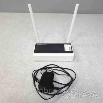 Wi-Fi-роутер, стандарт Wi-Fi: 802.11n, макс. скорость: 300 Мбит/с, коммутатор 4x. . фото 1