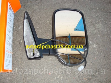 Комплект бічних дзеркал (чорні матові) на Газель, Газ 3302 нового зразка з повто. . фото 5