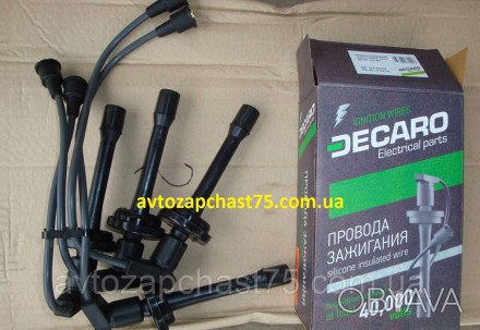 Дроти запалювання інжекторний мотор з наконечниками 4 штуки на автомобілі ГАЗ 31. . фото 1