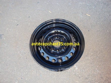 Колесний диск сталевий чорний на автомобілі Ваз 2101, 2102, 2103, 2104, 2105, 21. . фото 5