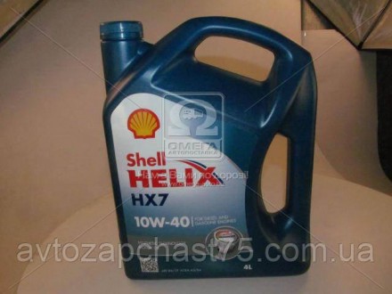 
Масло Shell Helix HX7 SAE 10W-40 4 літри, напівсинтетика.
Напівсинтетична уніве. . фото 2