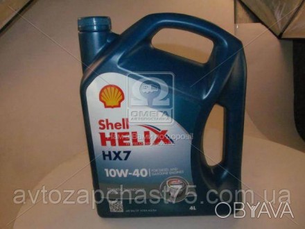 
Масло Shell Helix HX7 SAE 10W-40 4 літри, напівсинтетика.
Напівсинтетична уніве. . фото 1