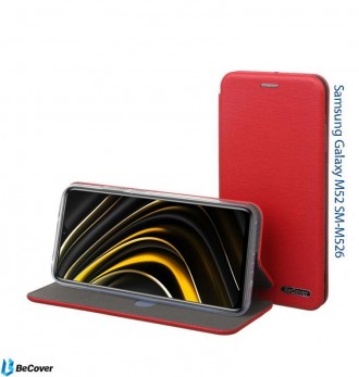 Чeхол-книжка BeCover Exclusive для Samsung Galaxy M52 SM-M526 Burgundy Red 
 
От. . фото 2