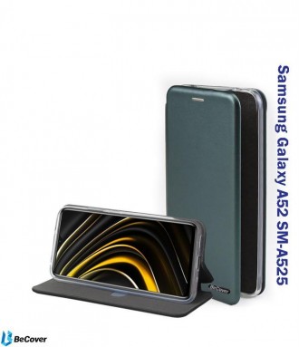 Чeхол-книжка BeCover Exclusive для Samsung Galaxy A52 SM-A525 Dark Green 
 
Отпр. . фото 2
